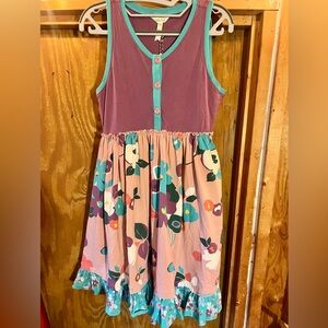 Matilda Jane two piece- dress and leggings- new with tags-  girls size 16- NEW!